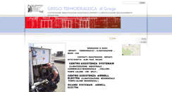 Desktop Screenshot of gregotermoidraulica.com